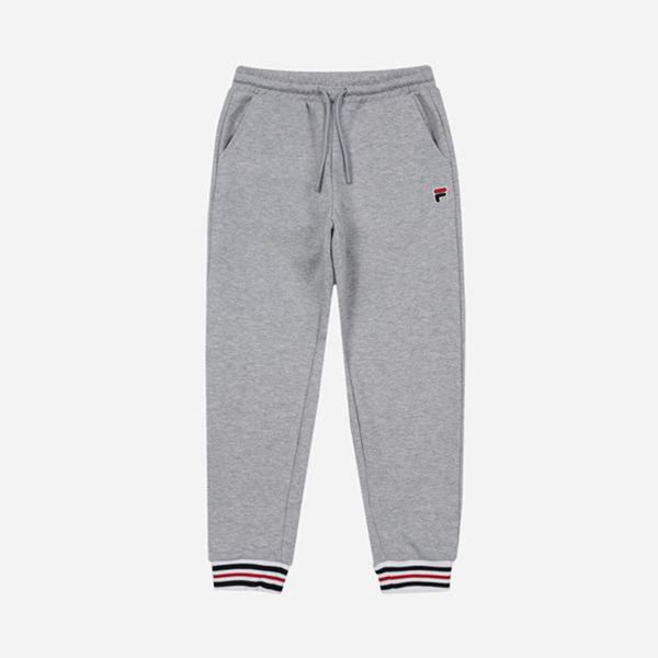 Calca Jogger Fila Rapaz Cinzentas - Fila Paolo Warm Up Fleece En Portugal,CGDE-43925